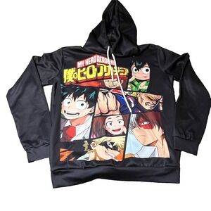 My Hero Academia‎ Hoodie Untagged measures Mens Med with Pouch pocket